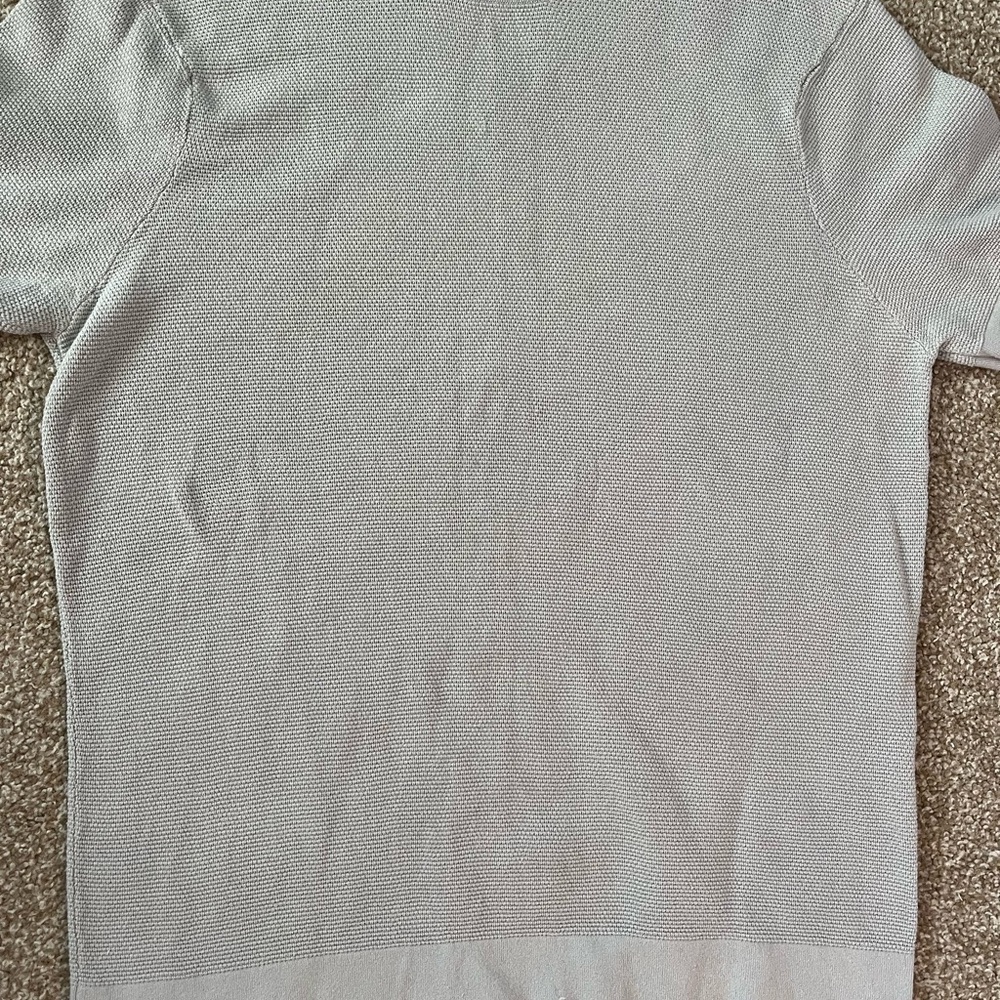 Zara Light Gray Men’s Knit Sweater - Picture 2 of 2